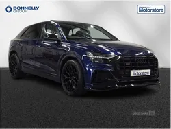 Blue Used 2019 Audi Q8 S-Line SUV | £35,990 (Fair price)