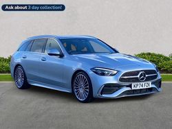Silver Used 2024 Mercedes C200 AMG Line Premium Estate | £33,018