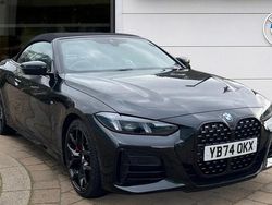 Black Used 2024 BMW 420 M Sport Cabriolet | £44,500