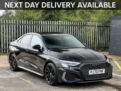 Black Used 2020 Audi A3 S-Line Sedan | £16,995 (Fair price)