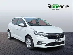 White Used 2022 Dacia Sandero Comfort Hatchback | £10,500 (Good price)