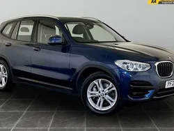 Blue Used 2021 BMW X3 Comfort Edition SUV | £16,495 (Super price)
