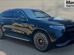 Black Used 2021 Mercedes EQC400 AMG Line Premium Plus SUV | £29,128 (A bit pricey)