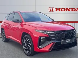 Red Used 2024 Hyundai Tucson N Line SUV | £29,905 (Super price)