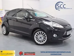 Black Used 2012 Ford Fiesta Titanium Hatchback | £6,795 (Fair price)