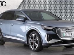 Blue Used 2022 Audi Q4 e-tron S-Line SUV | £26,483 (Fair price)