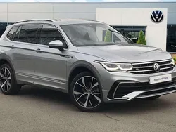 Silver Used 2023 VW Tiguan Allspace R-line SUV | £30,499 (Fair price)