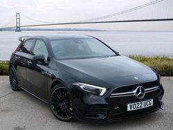 Black Used 2022 Mercedes A35 AMG Premium Plus Hatchback | £32,991 (A bit pricey)