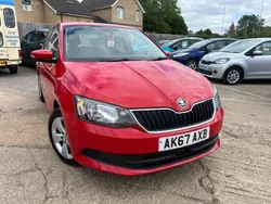 Red Used 2017 Skoda Fabia SE Hatchback | £6,090 (Fair price)