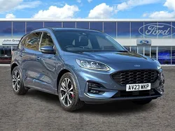Blue Used 2023 Ford Kuga ST-Line X SUV | £22,595 (Fair price)