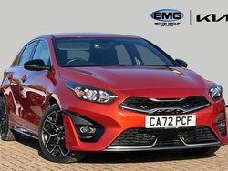 Orange Used 2022 Kia Ceed GT GT-Line Hatchback | £15,895 (Fair price)