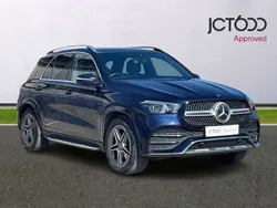 Blue Used 2019 Mercedes GLE350 AMG line SUV | £30,744 (Good price)