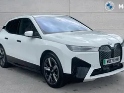 Alpine white Used 2022 BMW iX M Sport SUV | £35,717 (Fair price)