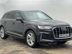 Black Used 2022 Audi Q7 S-Line SUV | £39,450 (Good price)
