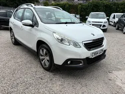 White Used 2014 Peugeot 2008 Active SUV | £3,995 (Fair price)