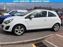 White Used 2014 Vauxhall Corsa Hatchback | £3,300 (Good price)