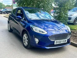 Blue Used 2018 Ford Fiesta Zetec Hatchback | £5,495 (Good price)