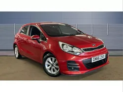 Red Used 2015 Kia Rio Hatchback | £7,500 (Expensive)