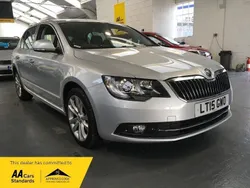 Silver Used 2015 Skoda Superb Business Line Hatchback | £8,990