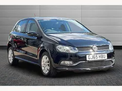 Black Used 2015 VW Polo SE Hatchback | £9,990 (Fair price)