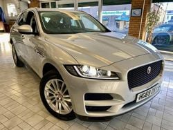Silver Used 2019 Jaguar F-Pace Portfolio SUV | £18,750 (Good price)
