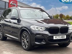 Grey Used 2021 BMW X3 M Sport SUV | £25,490 (Fair price)