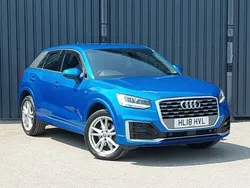 Blue Used 2018 Audi Q2 S-Line SUV | £16,698 (Fair price)