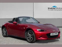 Red Used 2022 Mazda MX5 Inclusive Cabriolet | £18,800 (Good price)