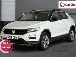 White Used 2019 VW T-Roc Design SUV | £13,450 (Fair price)