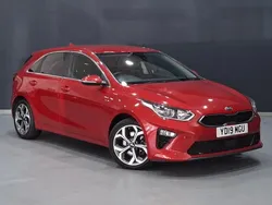 Red Used 2019 Kia Ceed 3 Hatchback | £9,998 (Expensive)