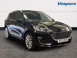 Black Used 2022 Ford Kuga Vignale SUV | £24,400 (Fair price)