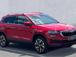 Red Used 2024 Skoda Karoq SE L SUV | £25,990 (Fair price)
