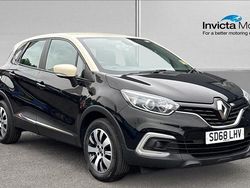 Diamond black metallic/ivory roof Used 2018 Renault Captur Play SUV | £7,000 (Good price)
