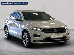Silver Used 2021 VW T-Roc R-line SUV | £22,909 (Fair price)