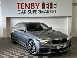 Blue Used 2019 BMW 520 M Sport Sedan | £16,795 (Fair price)