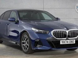 Blue Used 2024 BMW 520 M Sport | £36,999 (Good price)