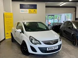 White Used 2014 Vauxhall Corsa S Van | £1,895 (Expensive)