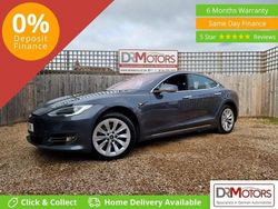 Silver Used 2017 Tesla Model S Hatchback | £15,340 (Fair price)
