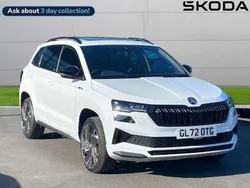 White Used 2022 Skoda Karoq SportLine SUV | £23,790 (Good price)