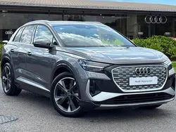 Grey Used 2023 Audi Q4 e-tron S-Line SUV | £26,500 (Fair price)