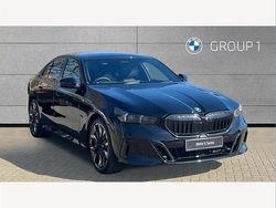Black New 2025 BMW 550e M Sport Sedan | £84,995