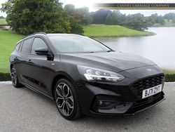 Black Used 2021 Ford Focus ST-Line X Estate | £14,100 (Fair price)