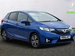Blue Used 2016 Honda Jazz EX Hatchback | £9,799 (Fair price)