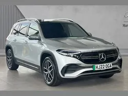 Iridium silver metallic Used 2022 Mercedes EQB300 AMG Line Premium SUV | £28,048 (Fair price)