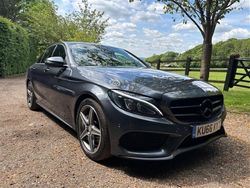 Grey Used 2016 Mercedes C220 AMG line Sedan | £9,750 (Fair price)