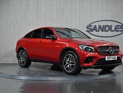 Red Used 2017 Mercedes GLC43 AMG Premium Plus Coupe | £25,799 (Fair price)