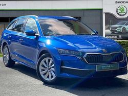 Race blue metallic Used 2025 Skoda Octavia SE L Estate | £26,899 (Expensive)
