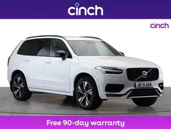 White Used 2021 Volvo XC90 R-Design SUV | £37,549 (Good price)