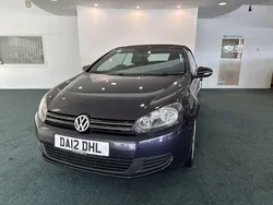 Mauve/purple Used 2012 VW Golf Cabriolet SE Cabriolet | £4,995 (Fair price)