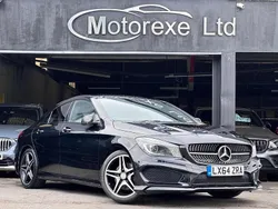 Black Used 2014 Mercedes CLA220 AMG Sedan | £8,950 (Fair price)
